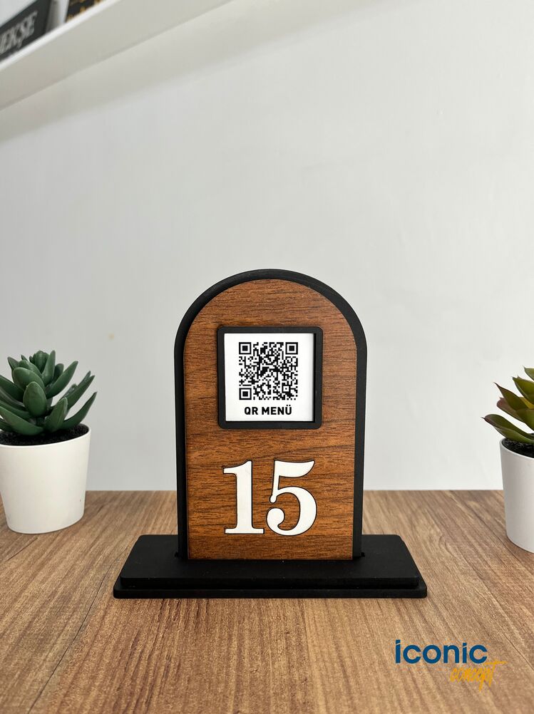 MASA NUMARASI QR MENÜ PENCERELİ